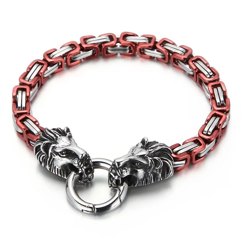 Fashion Animal Titanium Steel 18K Gold Plated Bracelets In Bulk