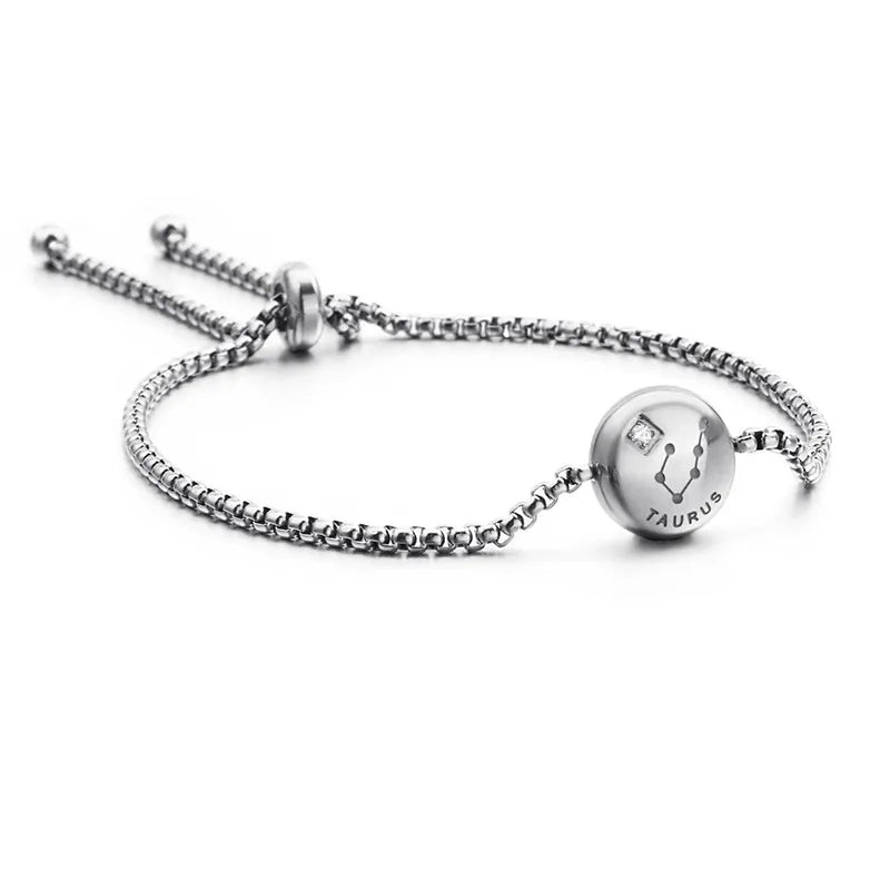 Constellation Titanium Steel 18K Gold Plated Bracelets In Bulk
