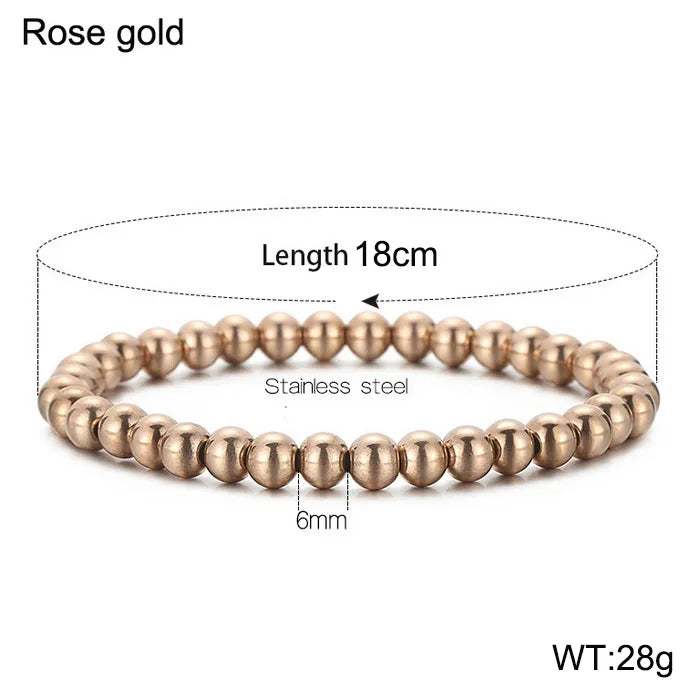 Casual Simple Style Geometric Stainless Steel 18K Gold Plated Bracelets In Bulk