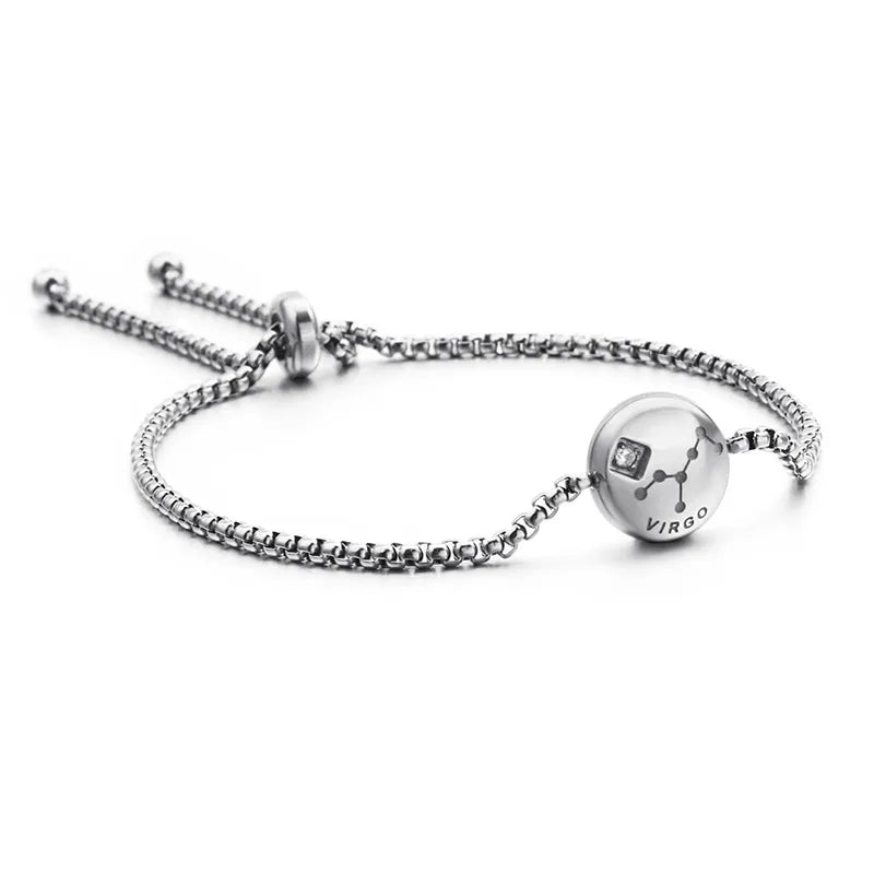 Constellation Titanium Steel 18K Gold Plated Bracelets In Bulk