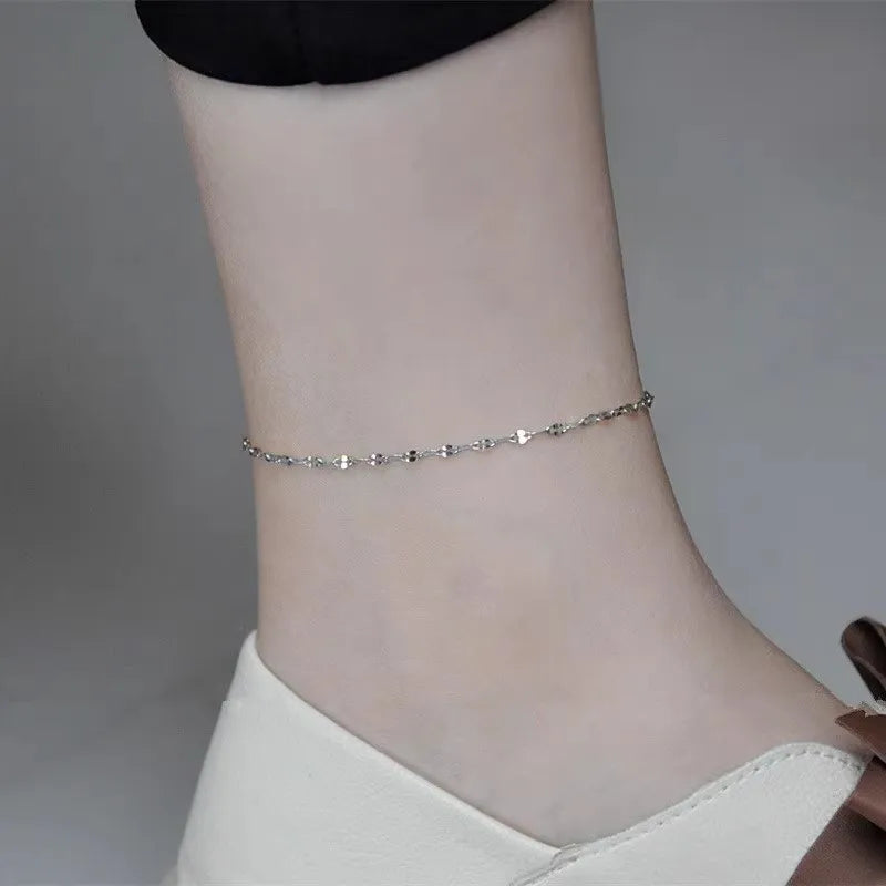 Simple Style IG Style Solid Color 304 Stainless Steel 18K Gold Plated Bracelets In Bulk