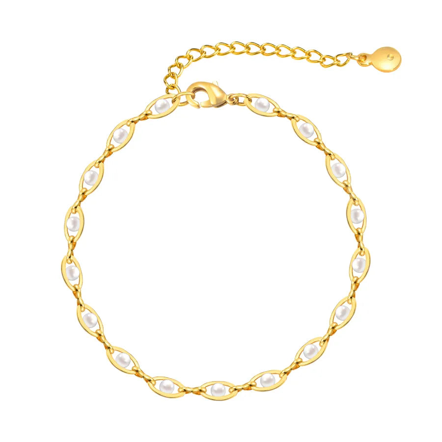 Wholesale Jewelry Geometric Copper 18K Gold Plated Bracelets