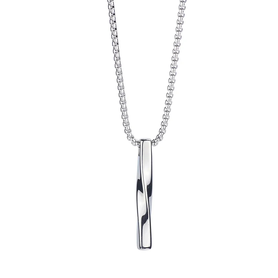 Hip-Hop Solid Color 304 Stainless Steel Irregular Polishing 18K Gold Plated Unisex Pendant Necklace