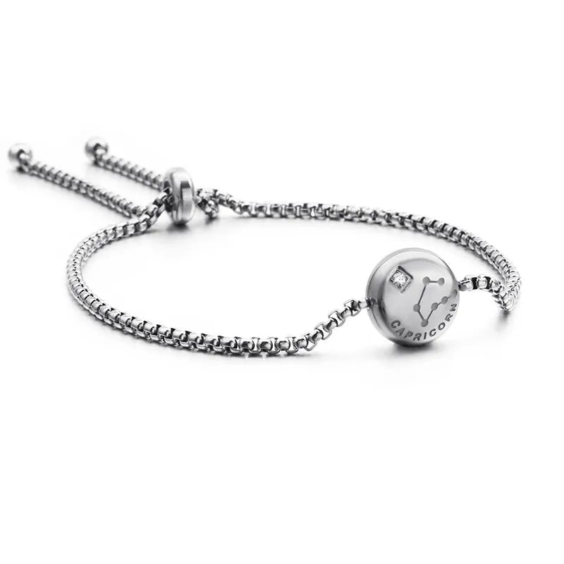 Constellation Titanium Steel 18K Gold Plated Bracelets In Bulk