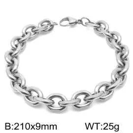 Fashion Geometric Stainless Steel 18K Gold Plated Bracelets In Bulk