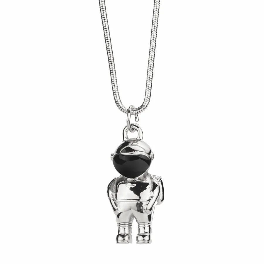 Hip-Hop Solid Color 304 Stainless Steel Plating 18K Gold Plated Men's Pendant Necklace