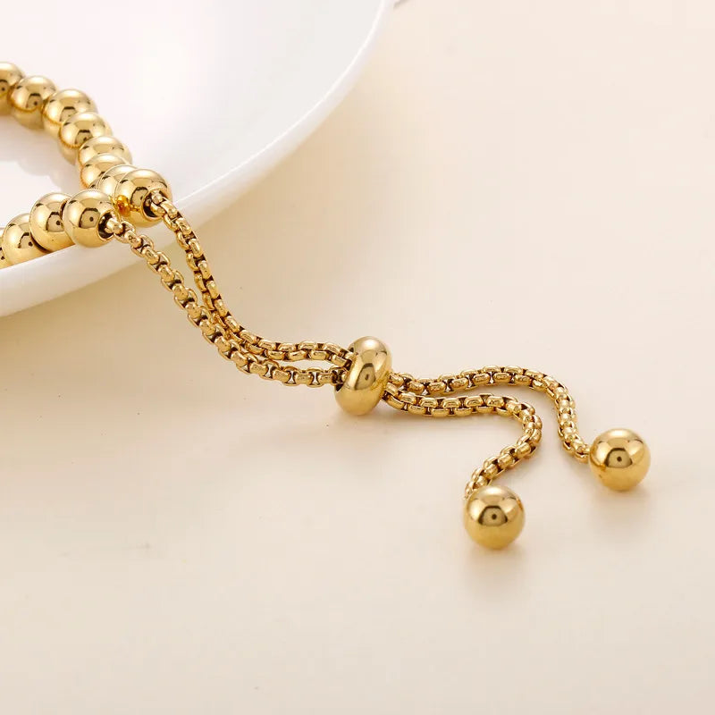 elegant sunflower tree titanium steel gold plated bracelets