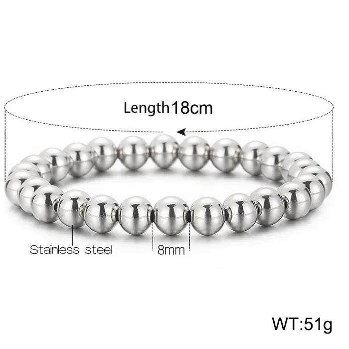 Casual Simple Style Geometric Stainless Steel 18K Gold Plated Bracelets In Bulk