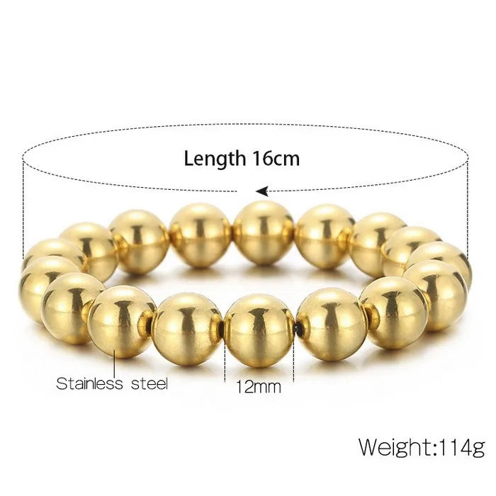 Casual Simple Style Geometric Stainless Steel 18K Gold Plated Bracelets In Bulk