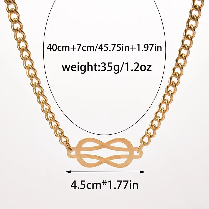 Wholesale Jewelry Hip-Hop Exaggerated Punk Irregular Heart Shape 304 Stainless Steel 14K Gold Plated Plating Hollow Out Pendant Necklace