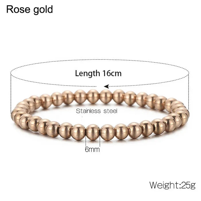Casual Simple Style Geometric Stainless Steel 18K Gold Plated Bracelets In Bulk