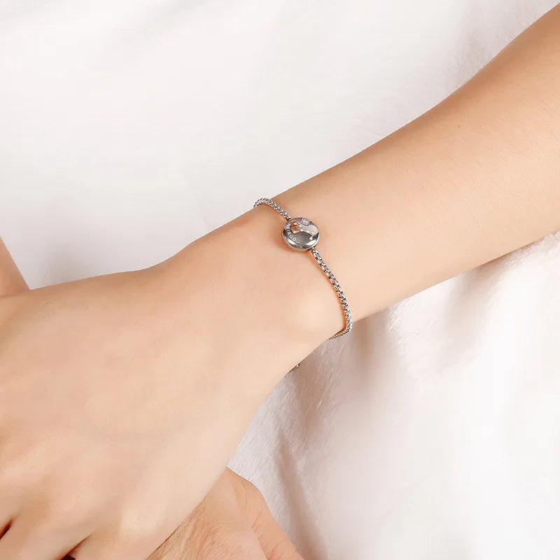 Constellation Titanium Steel 18K Gold Plated Bracelets In Bulk