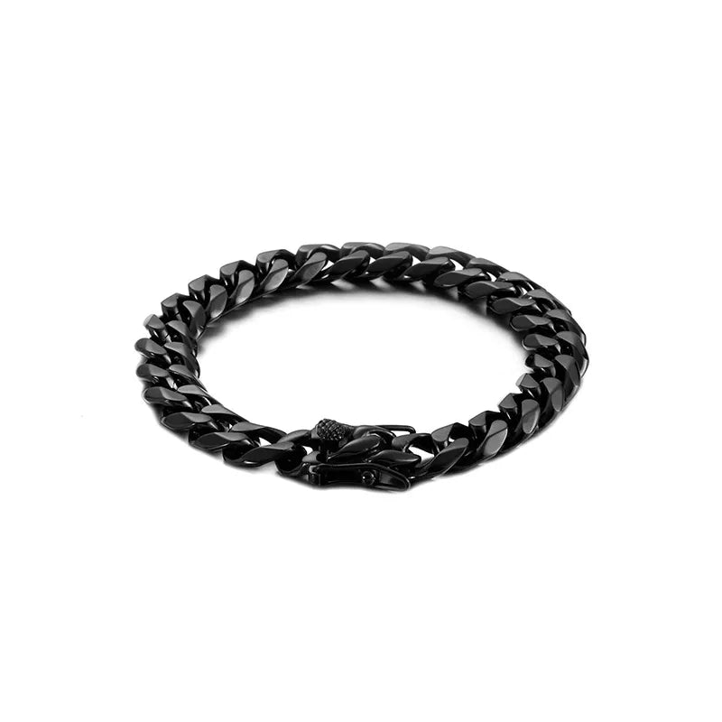 Fashion Geometric Titanium Steel 18K Gold Plated Bracelets In Bulk