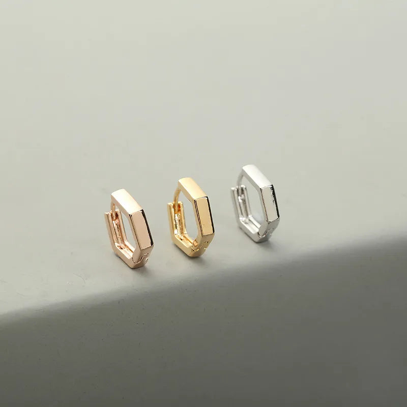 fashion round copper hoop earrings copper earrings 1 piece