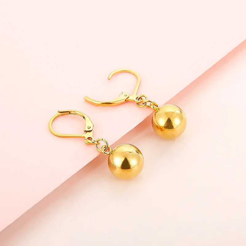 Fashion Geometric Plating Titanium Steel 18K Gold Plated Bracelets