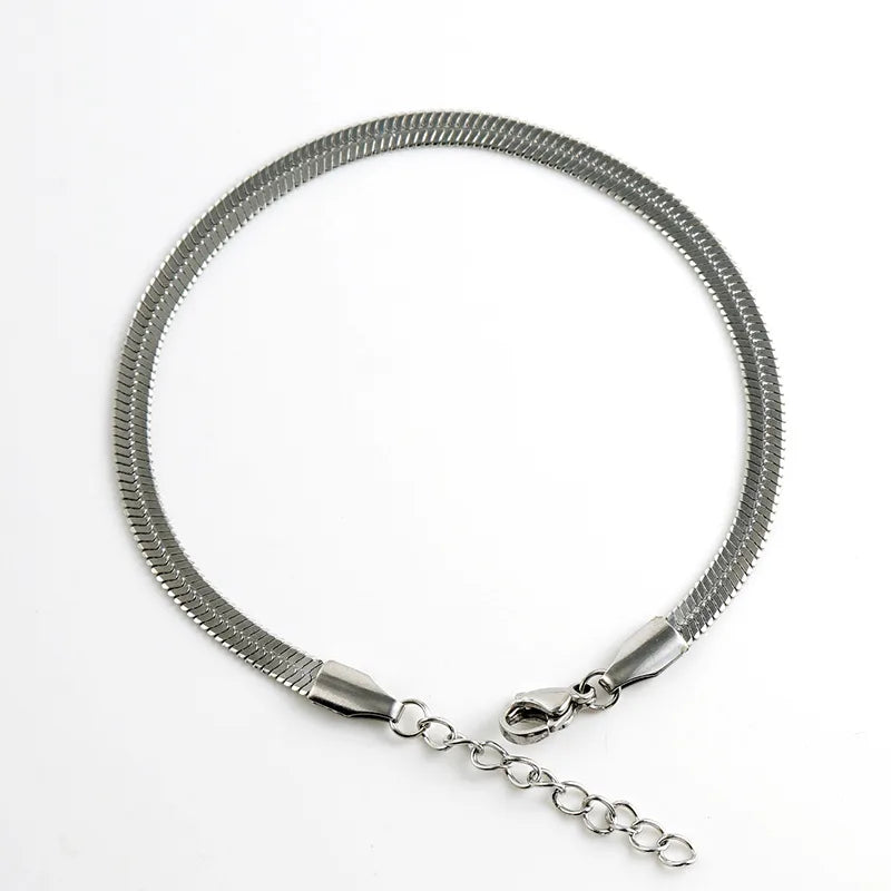 Hip-Hop Geometric 304 Stainless Steel 18K Gold Plated Bracelets In Bulk