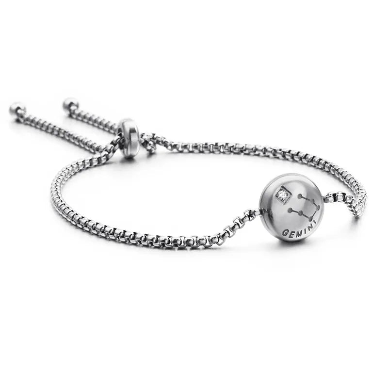 Constellation Titanium Steel 18K Gold Plated Bracelets In Bulk