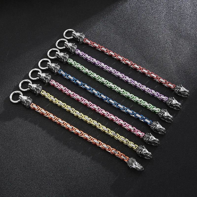 Fashion Animal Titanium Steel 18K Gold Plated Bracelets In Bulk