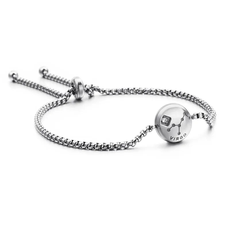 Constellation Titanium Steel 18K Gold Plated Bracelets In Bulk