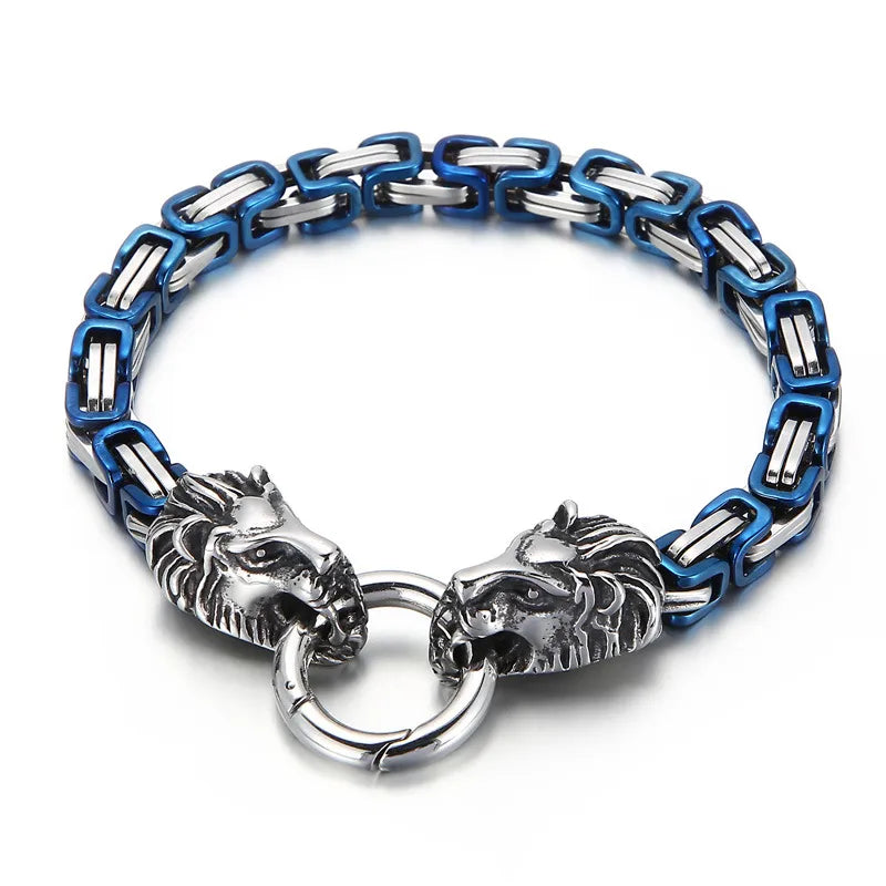 Fashion Animal Titanium Steel 18K Gold Plated Bracelets In Bulk