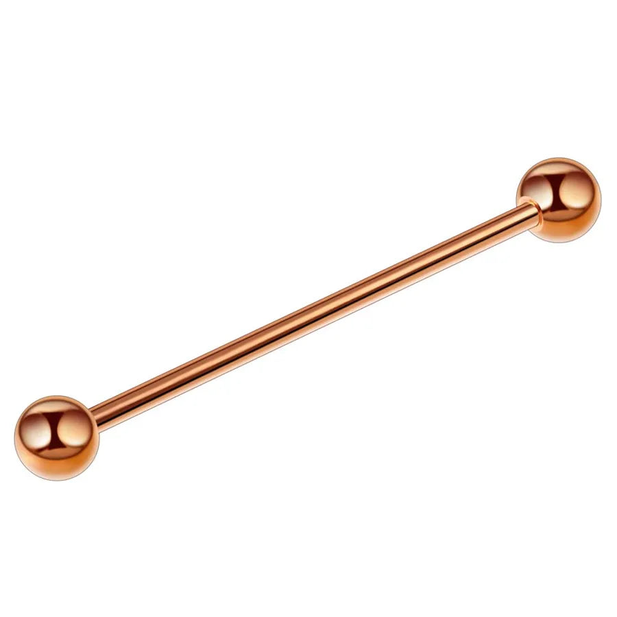 fashion solid color stainless steel plating tongue nail 1 piece