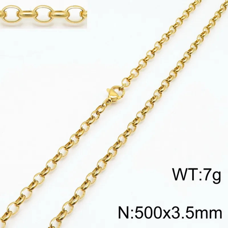 Fashion Geometric Titanium Steel 18K Gold Plated Bracelets In Bulk