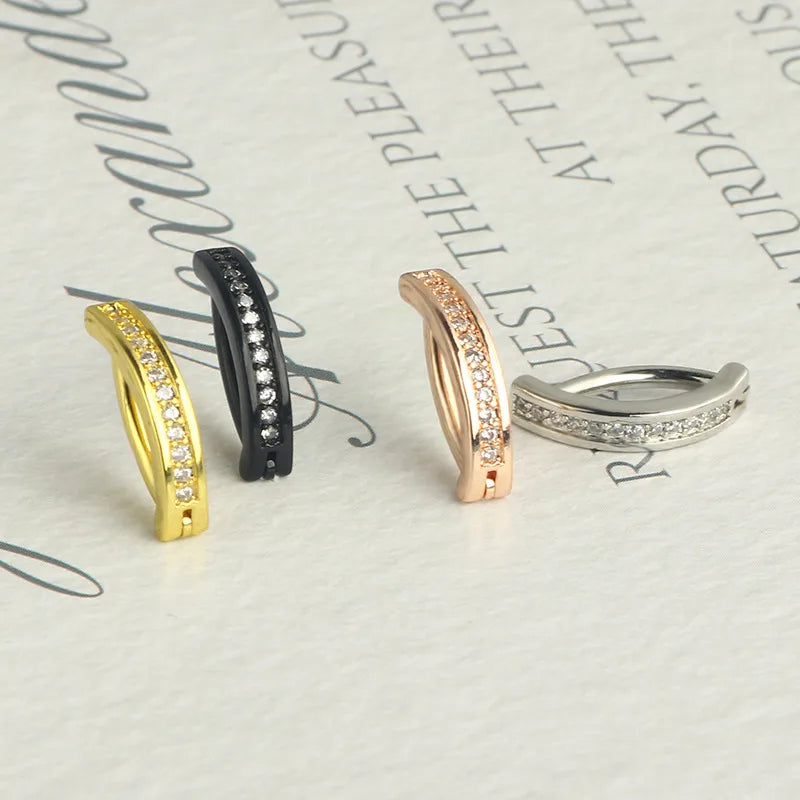 1 Piece Belly Rings Simple Style Classic Style Solid Color 304 Stainless Steel Inlay Belly Rings
