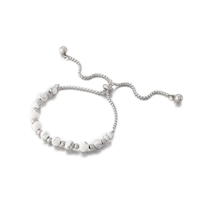Fashion Geometric Titanium Steel 18K Gold Plated Bracelets In Bulk