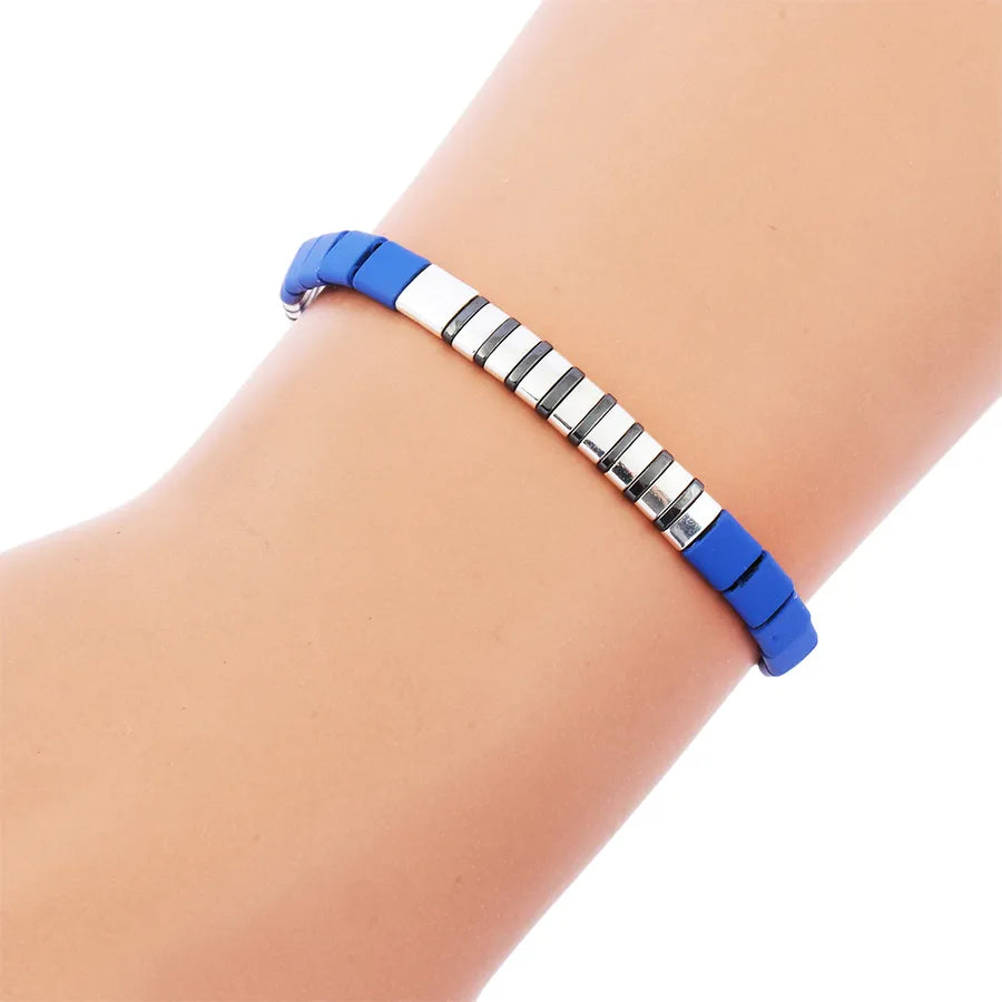 bohemian square copper stoving varnish plating 18k gold plated bracelets