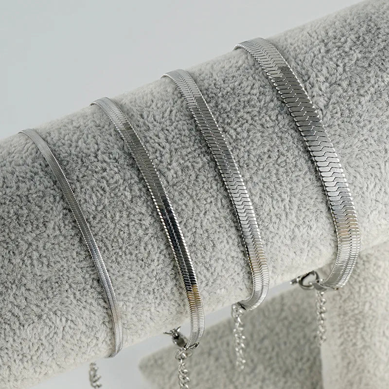 Hip-Hop Geometric 304 Stainless Steel 18K Gold Plated Bracelets In Bulk