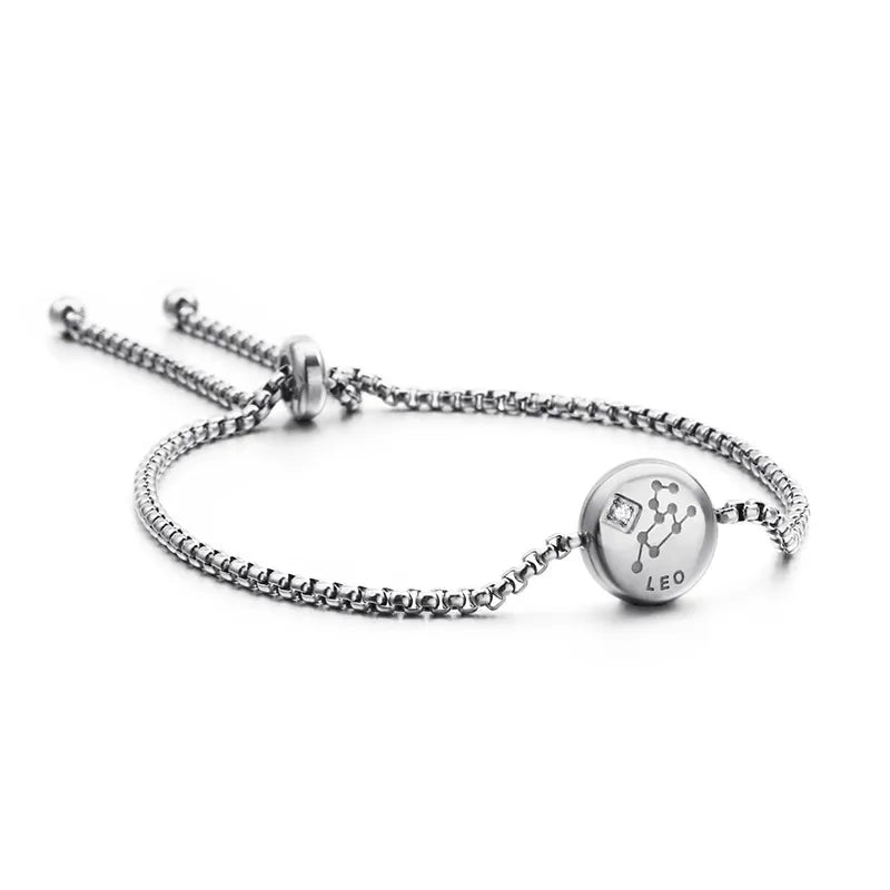 Constellation Titanium Steel 18K Gold Plated Bracelets In Bulk