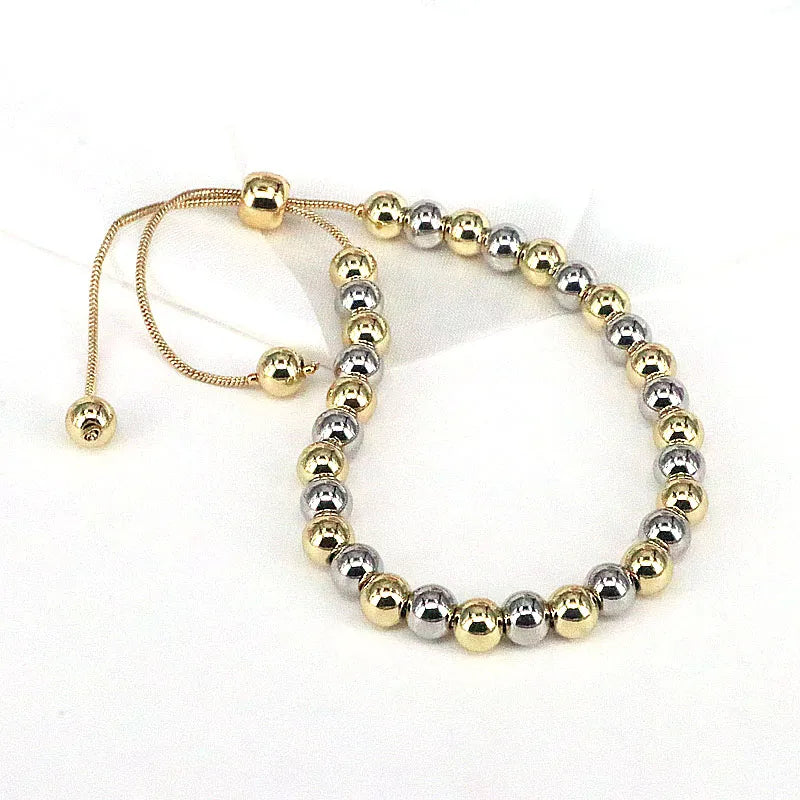 retro round copper gold plated bracelets in bulk