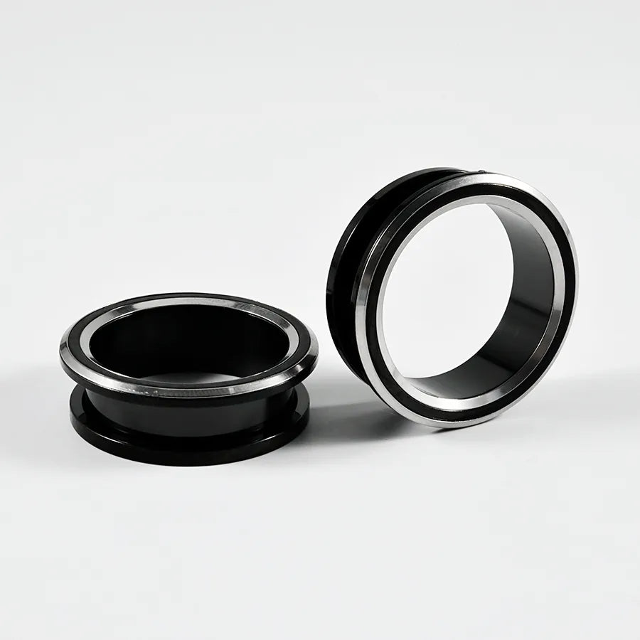 1 Piece Ear Cartilage Rings & Studs Hip-Hop Punk Round Pulley 304 Stainless Steel 18K Gold Plated Auricle