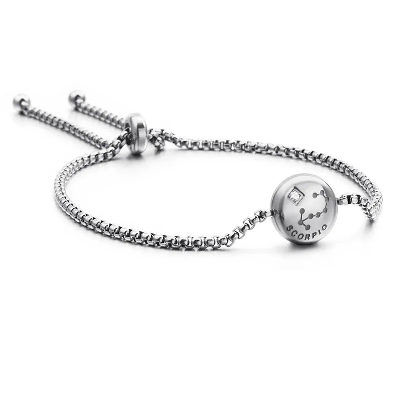 Constellation Titanium Steel 18K Gold Plated Bracelets In Bulk