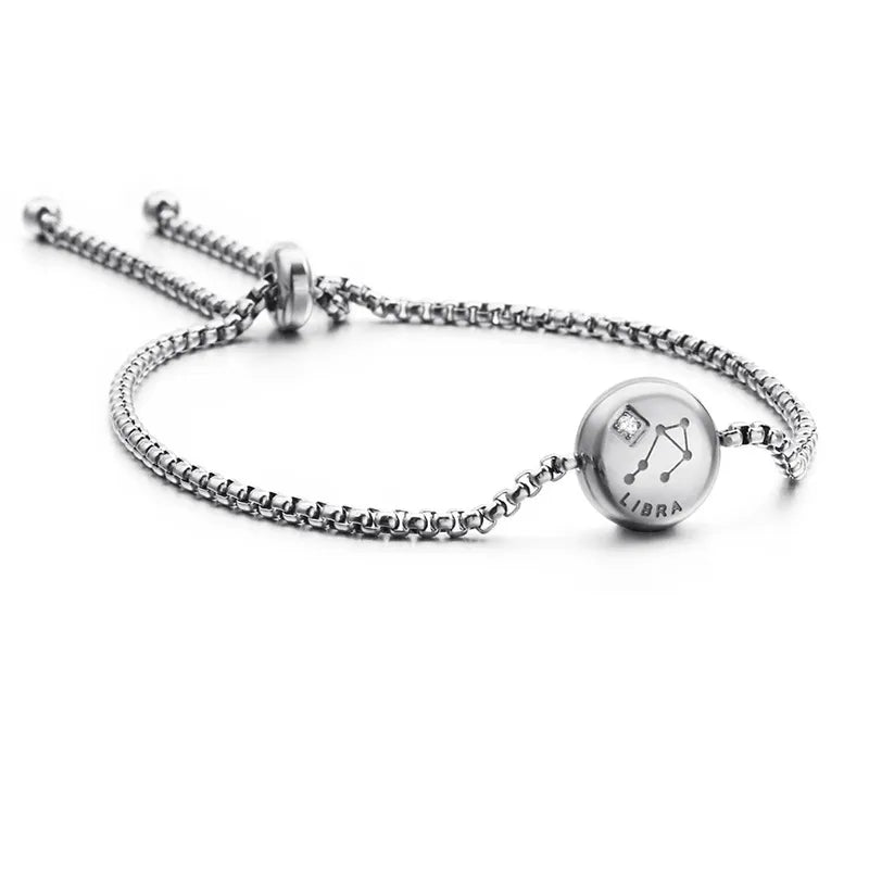 Constellation Titanium Steel 18K Gold Plated Bracelets In Bulk