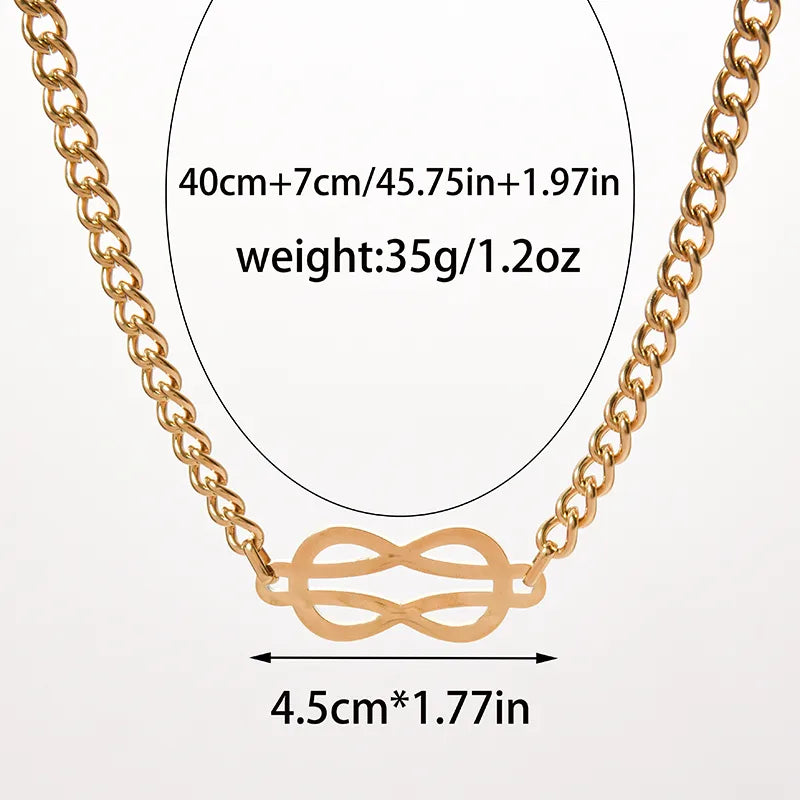 Wholesale Jewelry Hip-Hop Exaggerated Punk Irregular Heart Shape 304 Stainless Steel 14K Gold Plated Plating Hollow Out Pendant Necklace
