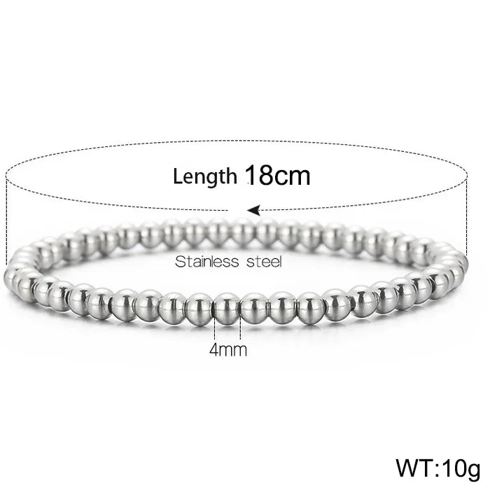 Casual Simple Style Geometric Stainless Steel 18K Gold Plated Bracelets In Bulk