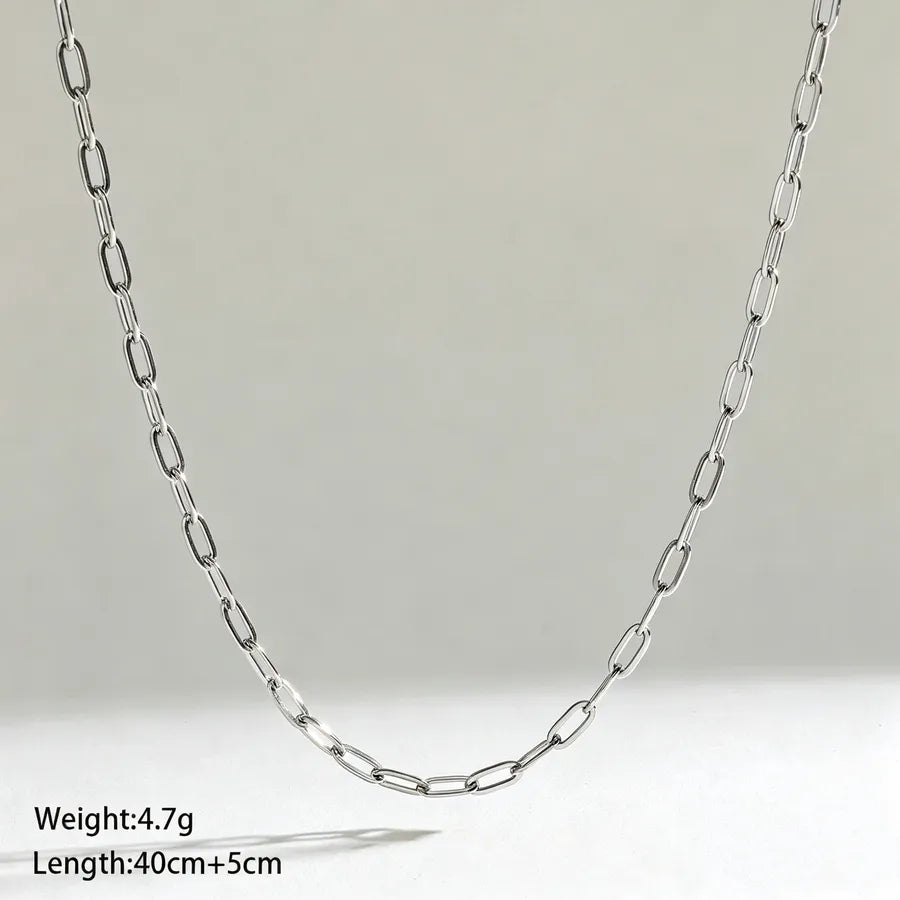 Casual Geometric 304 Stainless Steel 16K Gold Plated White Gold Plated Gold Plated Bracelets In Bulk